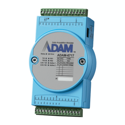 WISE-EdgeLink 8AI/5DI/4DO 智能 I/O 网关